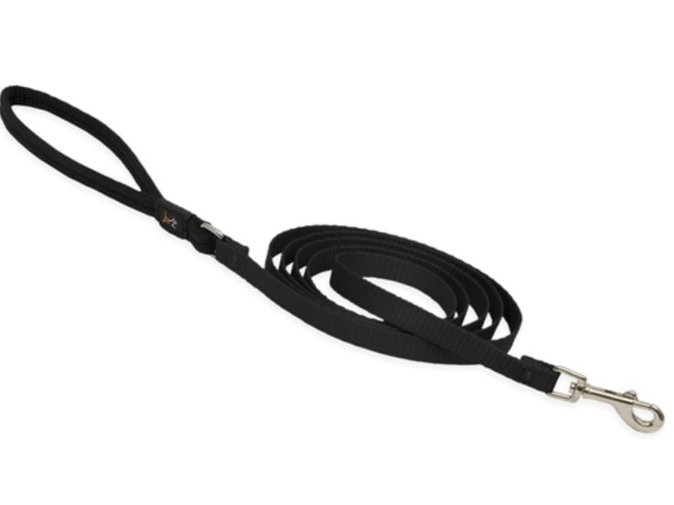 Lupine - Basic Solids Padded Handle Dog Leash 4Ft 1/2" Wide