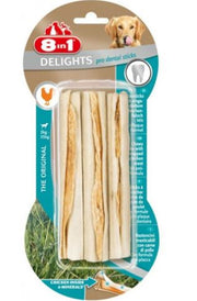 8in1 - Delights Pro Dental Sticks 3Pcs