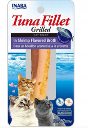 Inaba Ciao Grilled Tuna Fillet In Shrimp Flavored Broth, 15G
