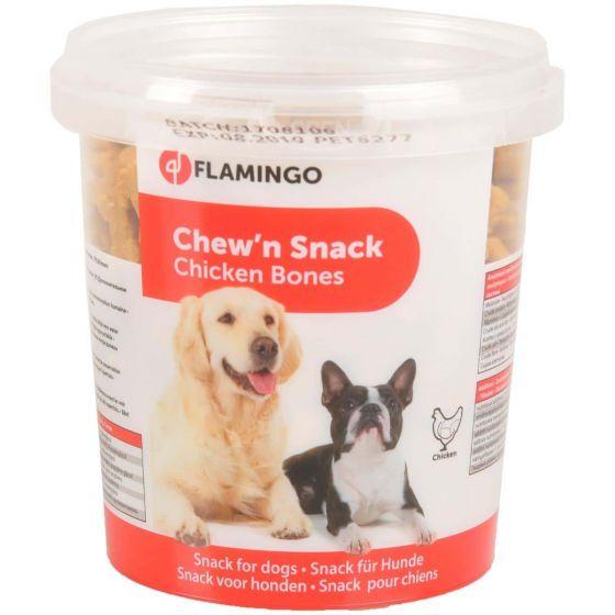 Flamingo Chew'n Snack Chicken Bones