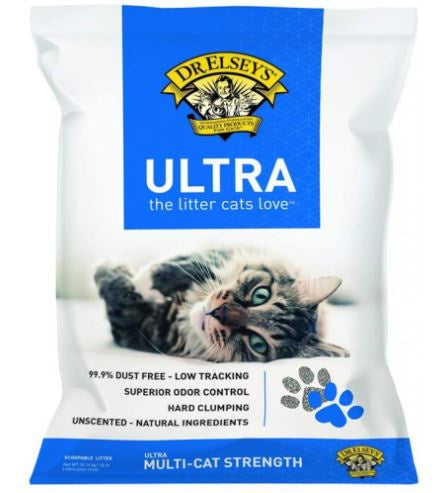 Dr Elsey's Precious Cat Ultra Hard Clumping Non Scented 99% Dust Free 18kg