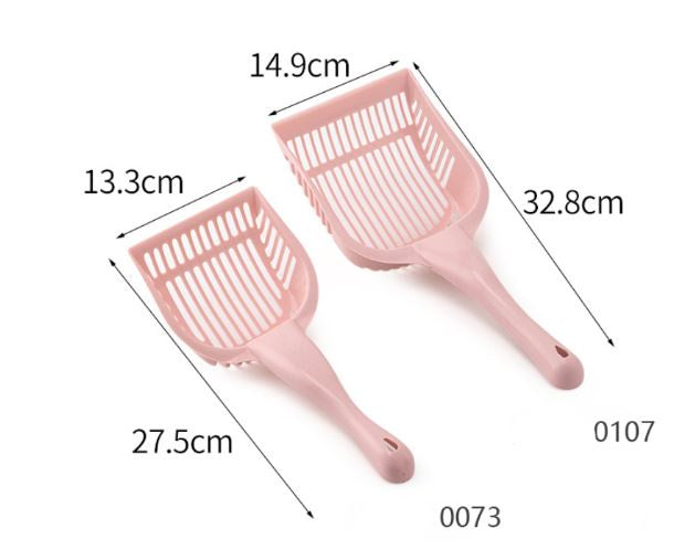 Pets Club Cat Litter Scoop, Size 33*15.5 CM : Pink