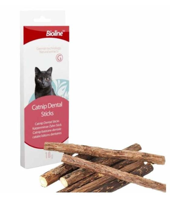 Bioline - Catnip Dental Sticks 10G