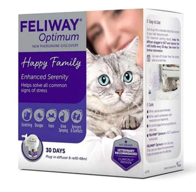 Feliway Optimum Diffuser + Refill 48 ML