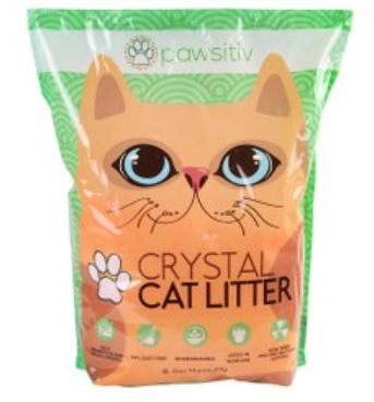 Pawsitiv - Premium Silica Crystal Gel Litter For Cat - 8L Baby Powder