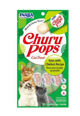Churu - Pops Tuna With Chicken 4Pcs/Pk