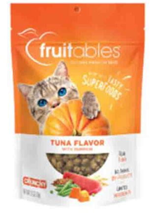 Fruitables Tuna Flavor With Pumpkin Cat Treats 70 G