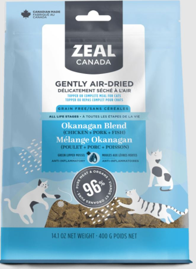 Zeal Canada - Gently Air-Dried Cat Food 400g