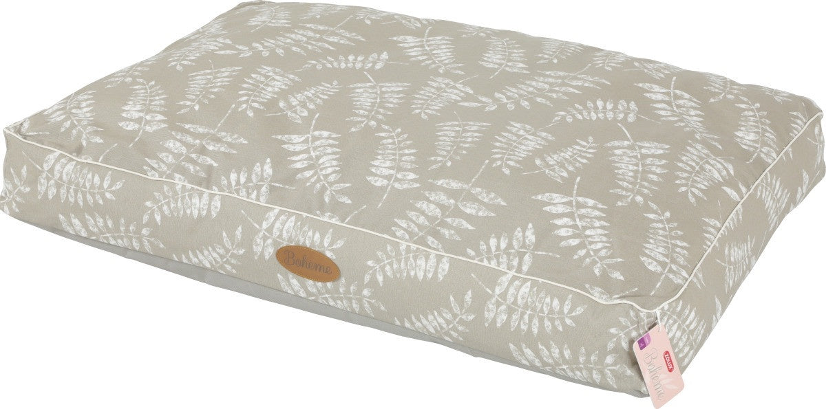 Boheme Dog Cushion With Removable Cover Beige
