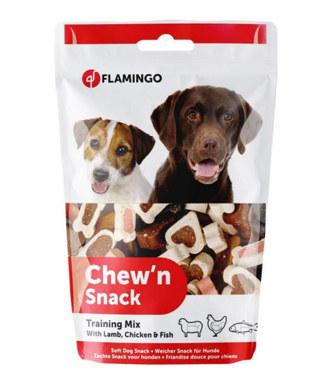 Flamingo Chew'n Snack Training Mix