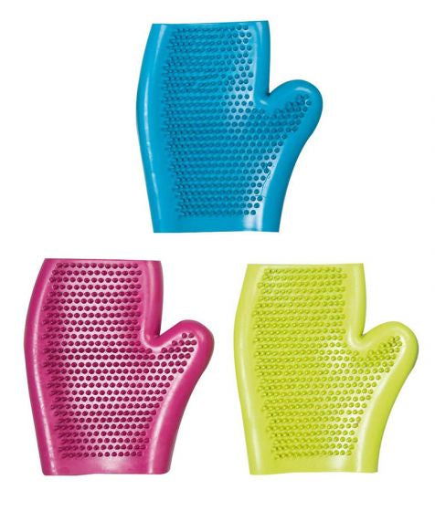Flamingo Rubber Grooming Glove