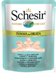 Schesir - Cat Wet Food-Tuna With Seabream
