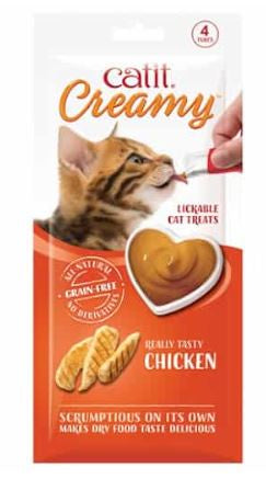 Catit - Creamy Lickable Treats - Chicken