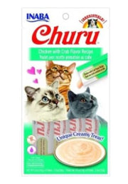 Churu - Chicken With Crab Flavor Recipe 4Pcs/Pk