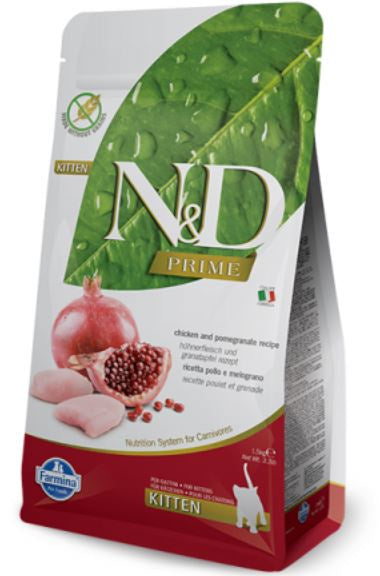 Farmina N & D Pomegranate And Chicken Adult Kitten Food, 300 G