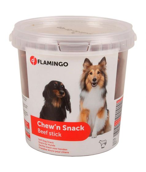 Flamingo Chew'n Snack Beef Sticks