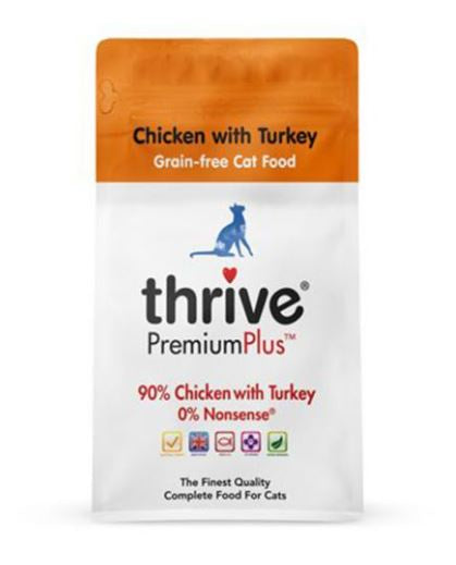 Thrive - Cat Chicken With Turkey Dry Food 1.5Kg
