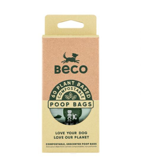 Beco Bags Compostable Poo Bags 60pcs