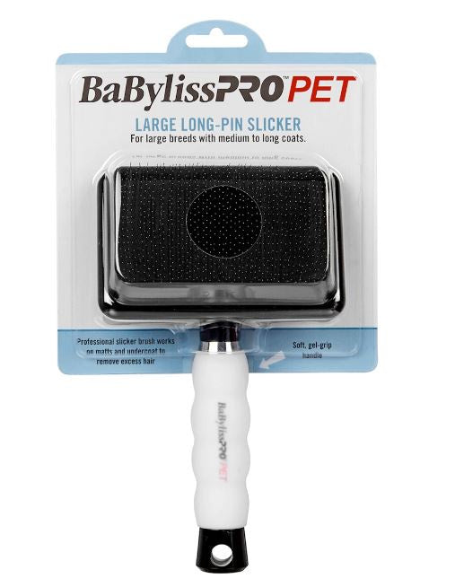 Babyliss Pro Pet - Long-Pin Slicker Dog Brush €“ Large