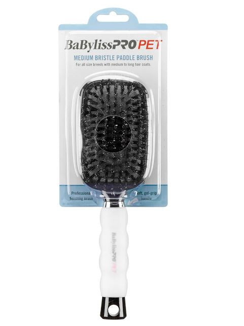Babyliss Pro Pet - Bristle Paddle Dog Brush €“ Medium