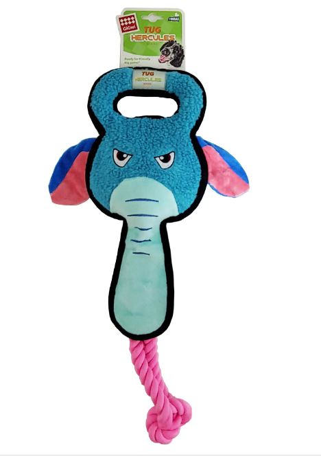 Gigwi - Tug Hercules Squeaker Inside Dog Toy