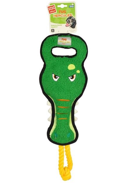 Gigwi - Tug Hercules Squeaker Inside Dog Toy