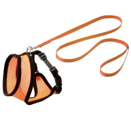 Flamingo Cat Harness Set With Leash