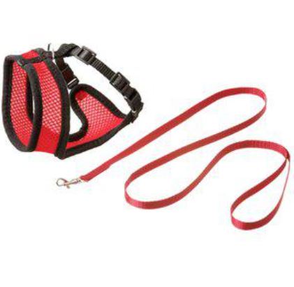 Flamingo Cat Harness Set With Leash