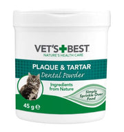 Vets Best - Advanced Dental Powder For Cats - 45G