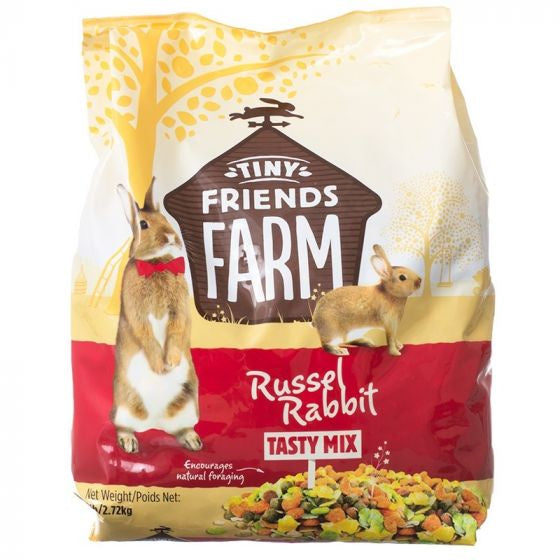 Tiny Friends Farm Russel Rabbit 2.5 - Rabbit Food