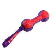 Gigwi - Dumbell Push To Mute  Red/Purple