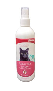 Bioline - Flea And Tick Spray For Cat 175 Ml