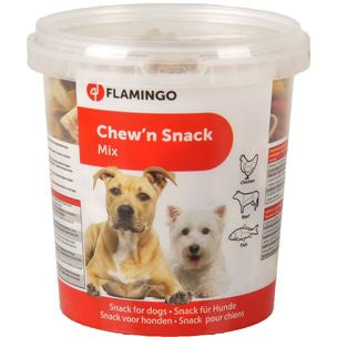 Flamingo Chew 'n Snack Bones Mix 500g