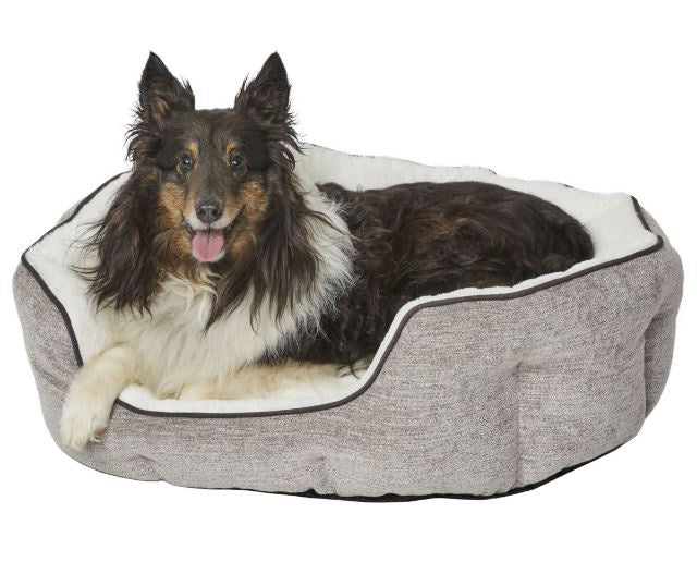 Midwest - Quiettime Deluxe Taupe Tulip Bed (Small)