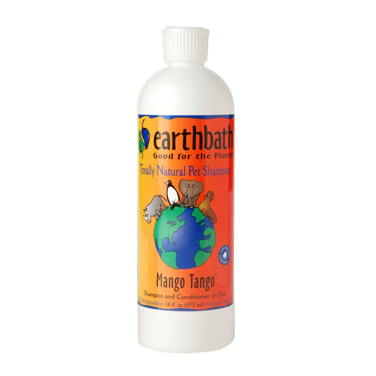 Earthbath Mango Tango Conditioning Shampoo, Mango Scent 16oz