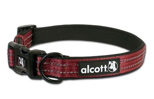 Alcott - Adventure Collar - XL - Red | Dog Leashes and Collars