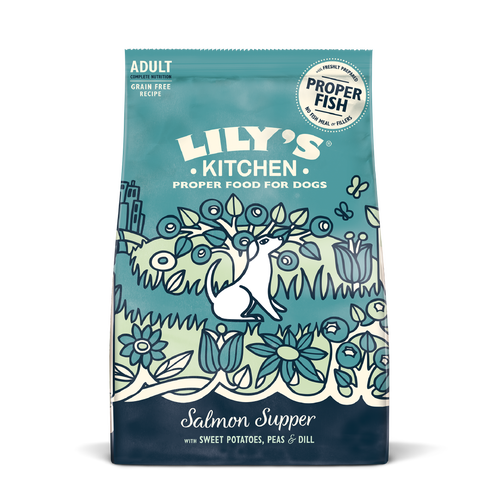 Lily'S Kitchen Salmon Supper Adult Dog Dry Food (7Kg)