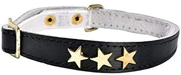 Bobby - Etoiles - Fancy cat collar - Black