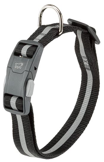 Ferplast Club Reflex Collar - Reflective Dog Collar with Magnetic Clasp