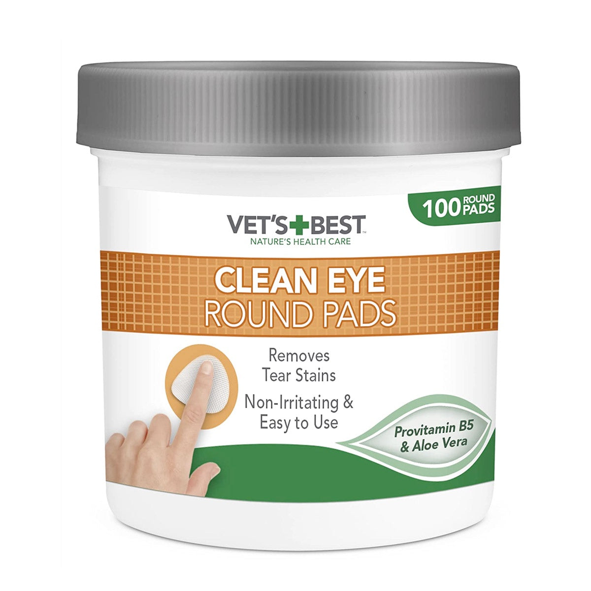 Vets Best - Clean Eye Round Pads (100Pads)