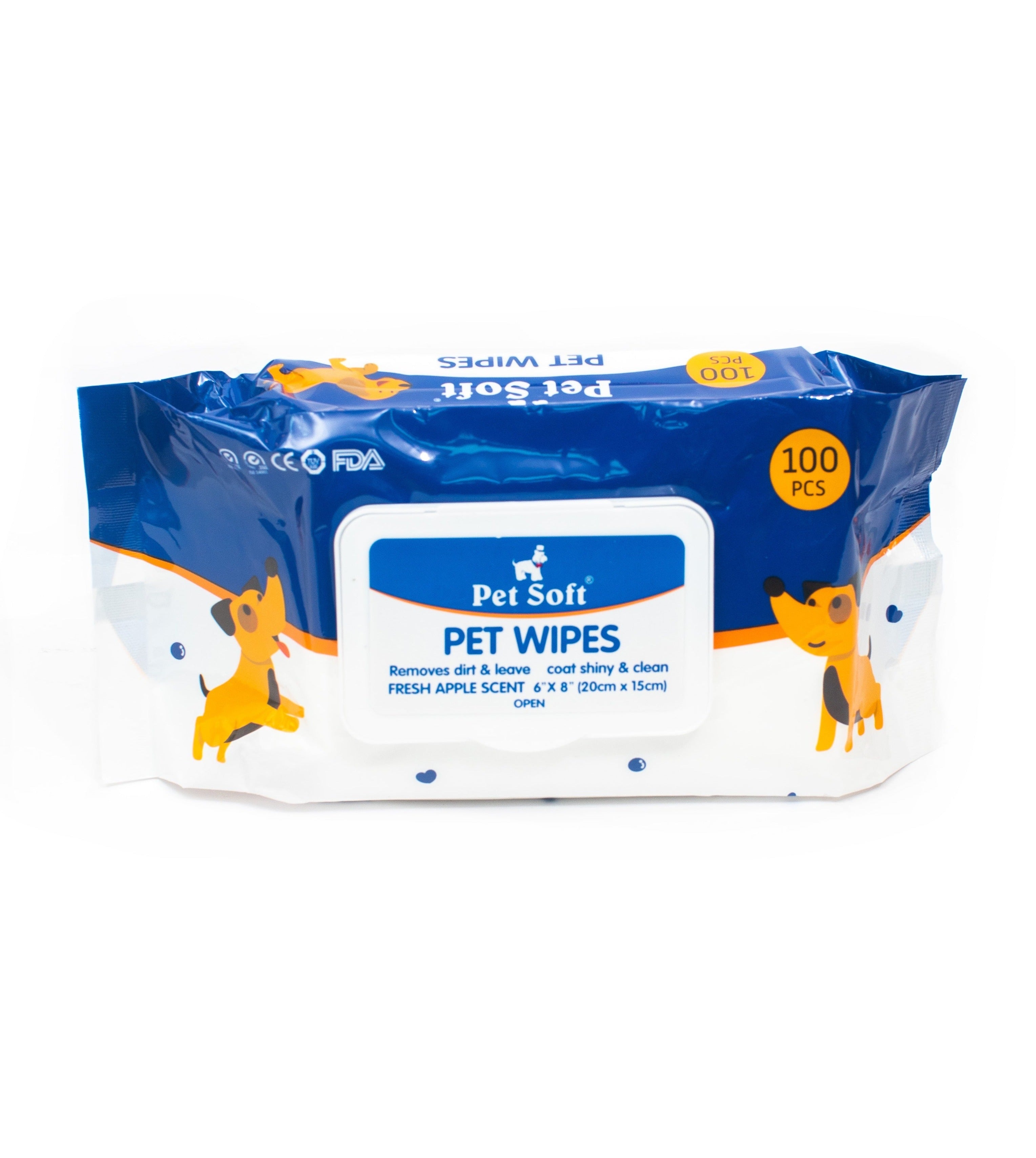 PL - Pet Soft Pet Wipes 100 Sheets