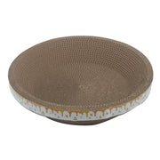 PL - Round Cardboard Cat Scratcher Nest (45cm diameter)