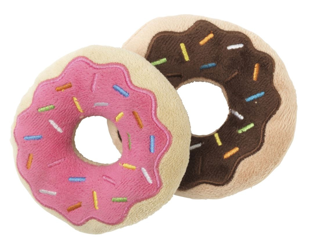 Fuzzyard Donuts Plush Dog Toy (2Pack)