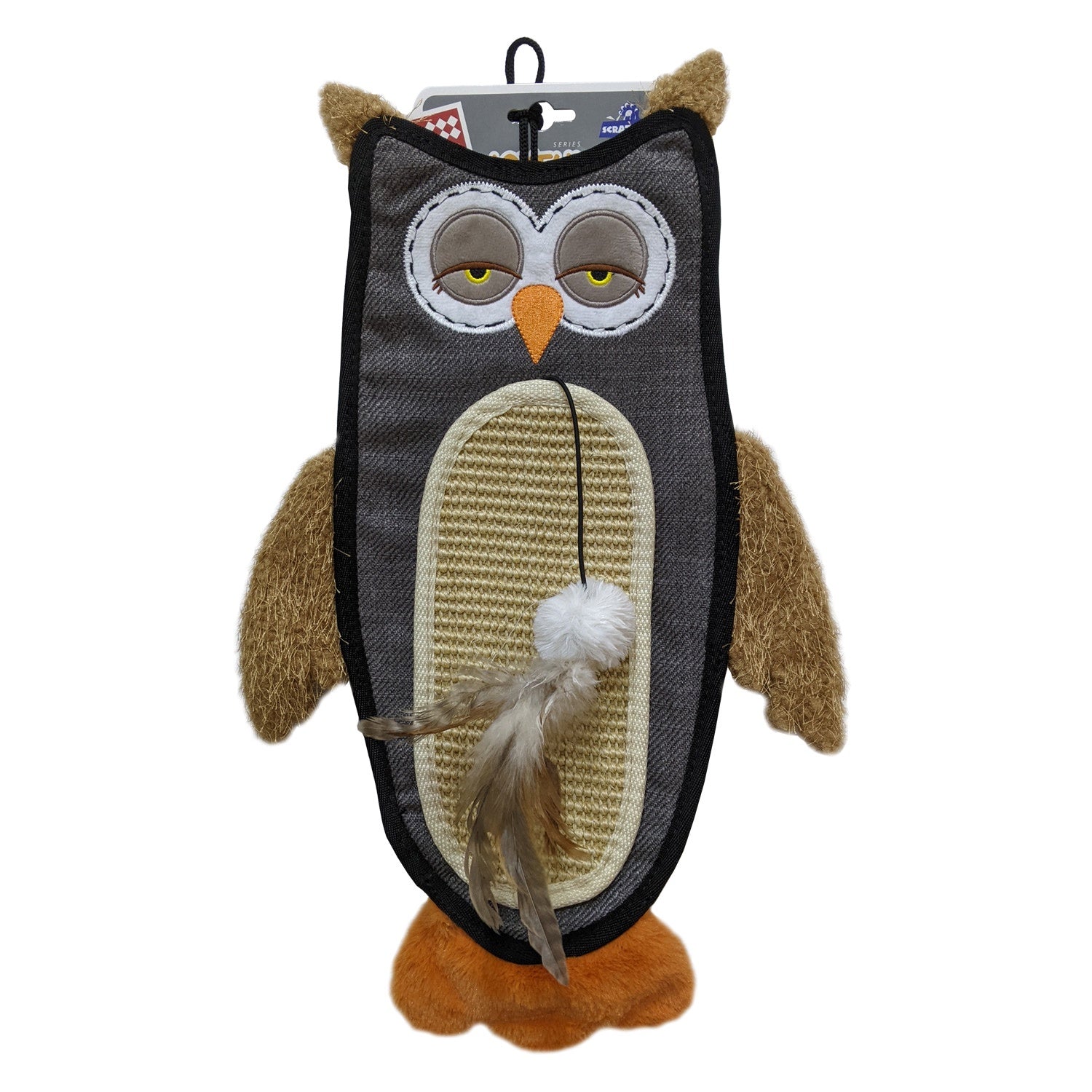 Gigwi - Owl Cat Scratcher With Catnip