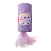 Happy Indian Melody Tube Owl with Feather & Sound Chip