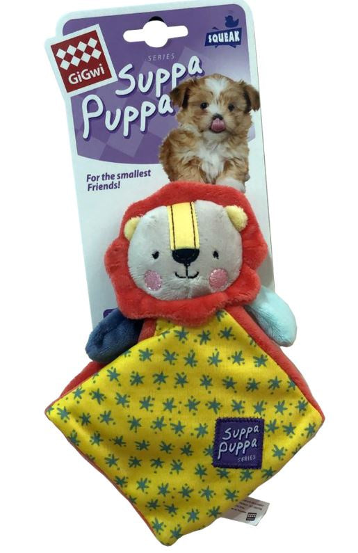 Gigwi - Suppa Puppa Lion W/ Squaker & Crinkle Xs