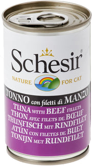 SCHESIR - CAT CAN TUNA/BEEF 140GM