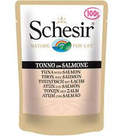 SCHESIR CAT POUCH TUNA/SALMON 100GM