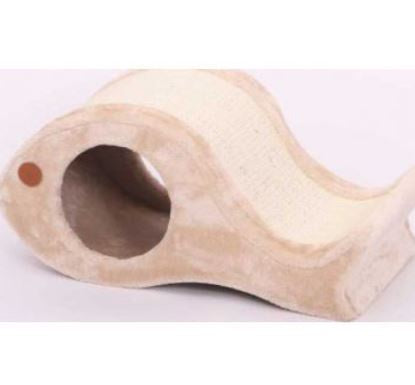 Catry - Fish Shape Cat Tree With Scratcher 52X30X24Cm