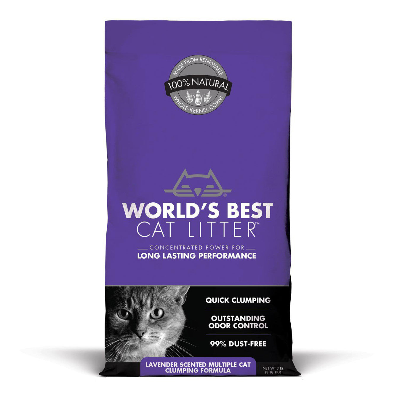 World's Best Clumping Litter Scented Multiple Cat Clumping